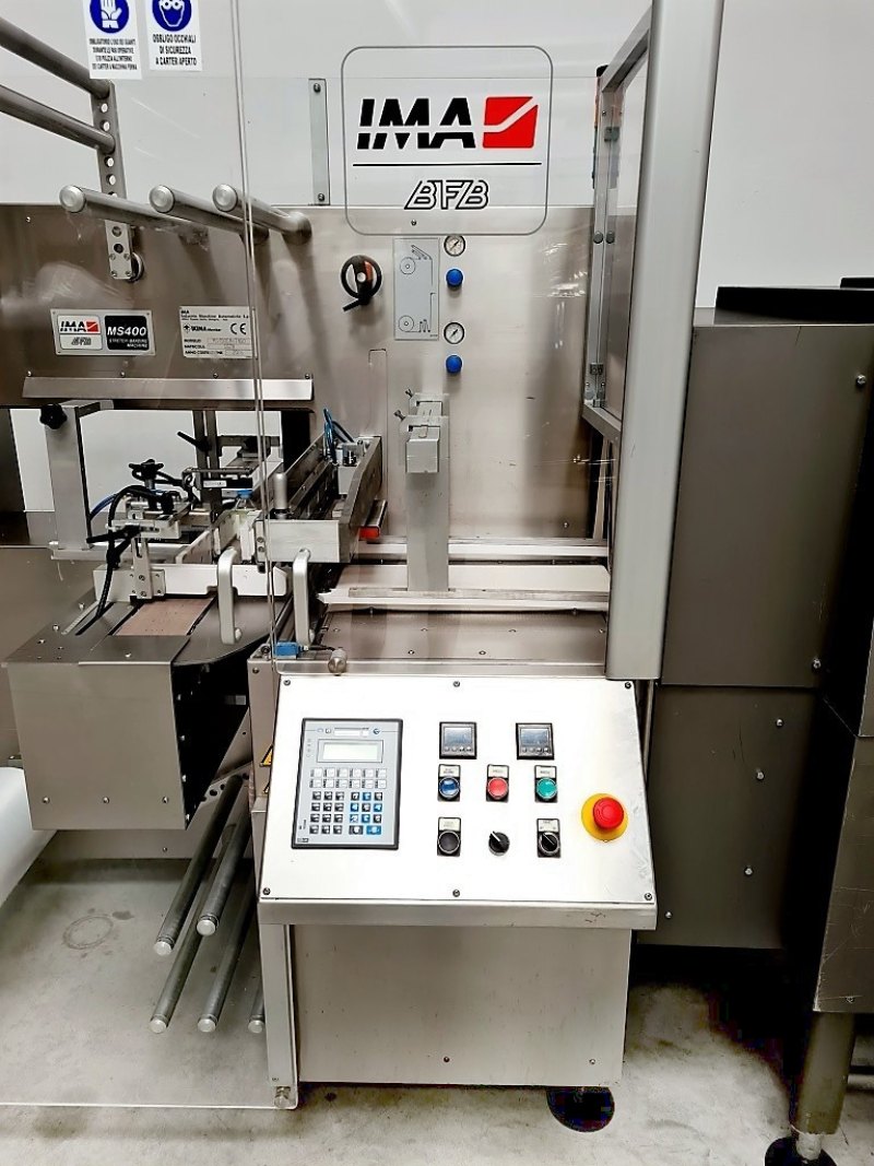 FARDELLATRICE CON TUNNEL DI TERMORETRAZIONE – IMA BFB – Mod. MS450EA-T450