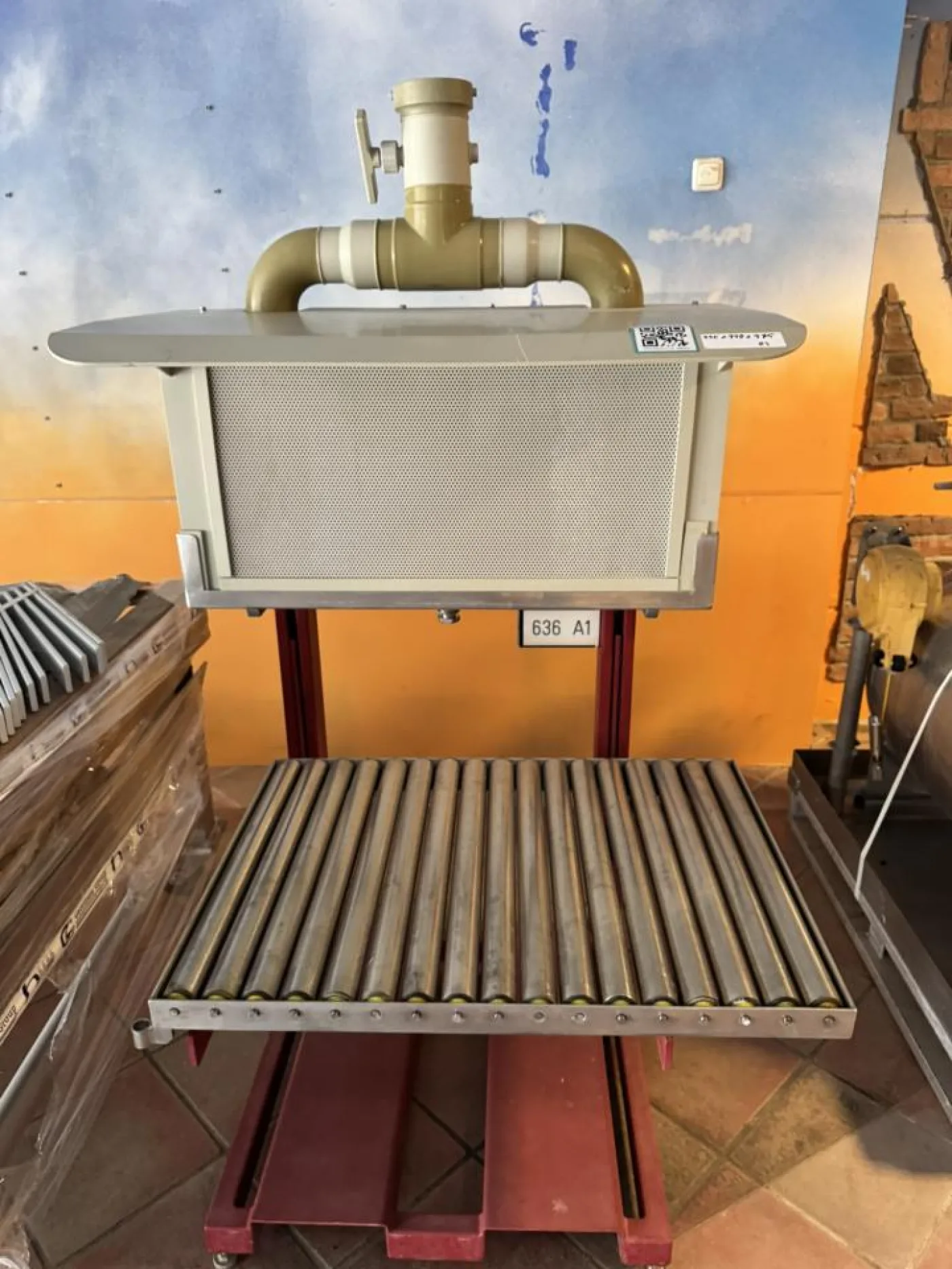Mobile laminar dust extraction - 1