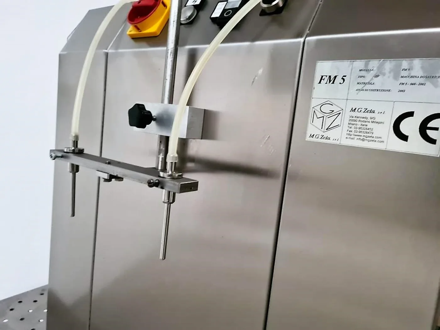 DOSATRICE LIQUIDI DA BANCO – MG ZETA – MOD. FM 5 - 6