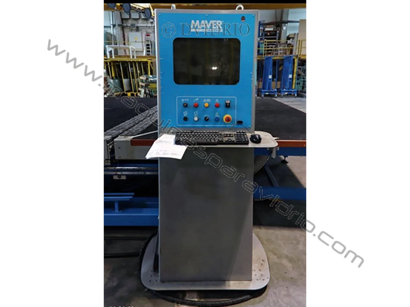 MESA DE CORTE COMBINADA PARA VIDRIO MAVER - 3