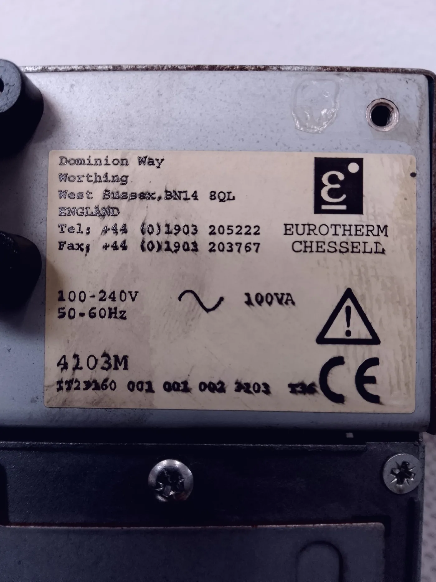 REGISTRATORE GRAFICO A CARTA – EUROTHERM – MOD.410 3M - 6