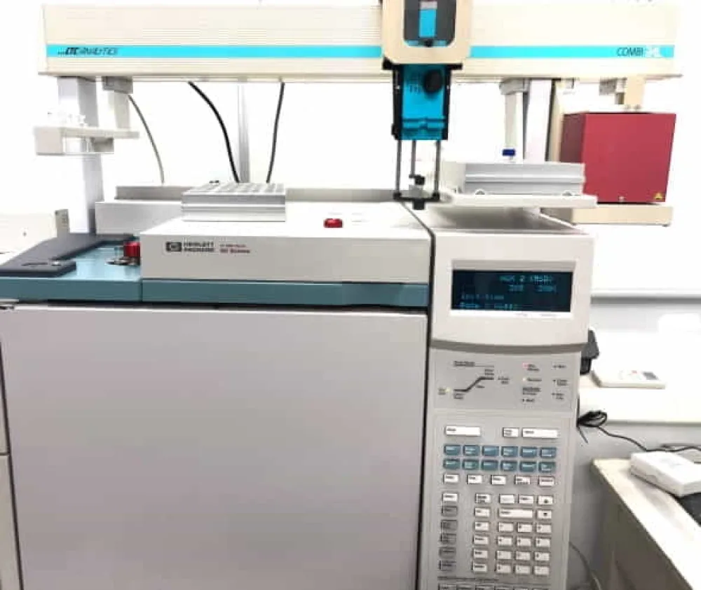 Agilent 6890N GC with CTC Headspace sampler
