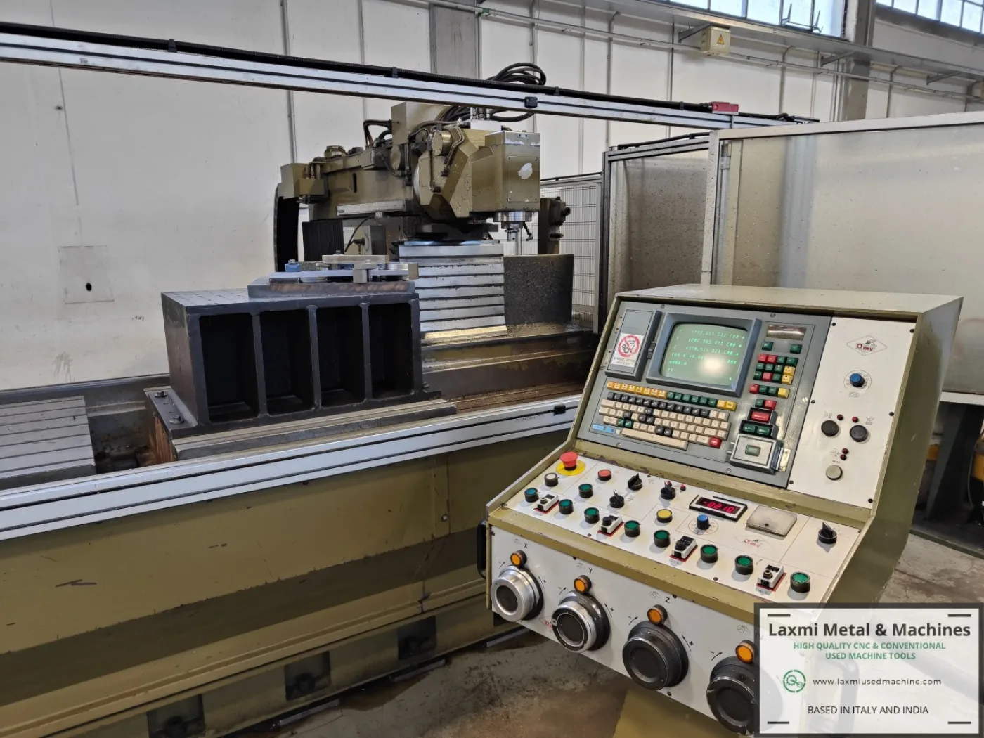 CNC UNIVERSAL BED MILLING MACHINE, OMV - BPF4 3200 - Laxmi Metal & Machines, Rohtak - 3