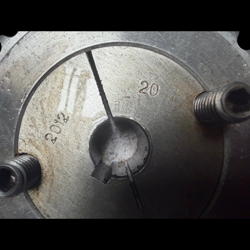 Kettenrad 08B-38K 38 Zähne Bohrung 20 mm Art.-Nr. 08B38K Für SEW Getriebe