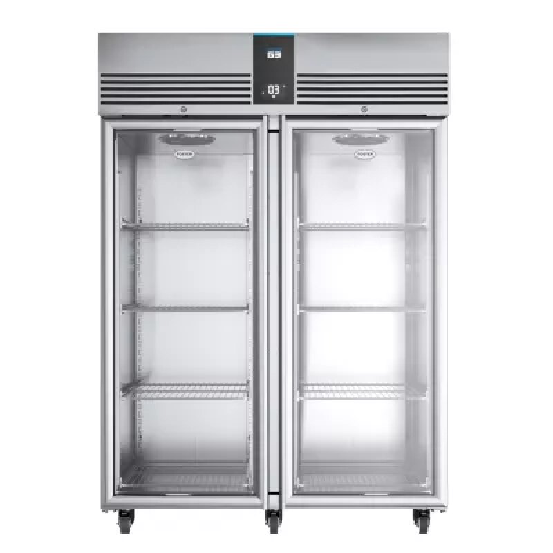 Foster EP1440G/41-494 EcoPro G3 Glass Double Door Upright Refrigerated Cabinet 1350 Litres - islandcatering