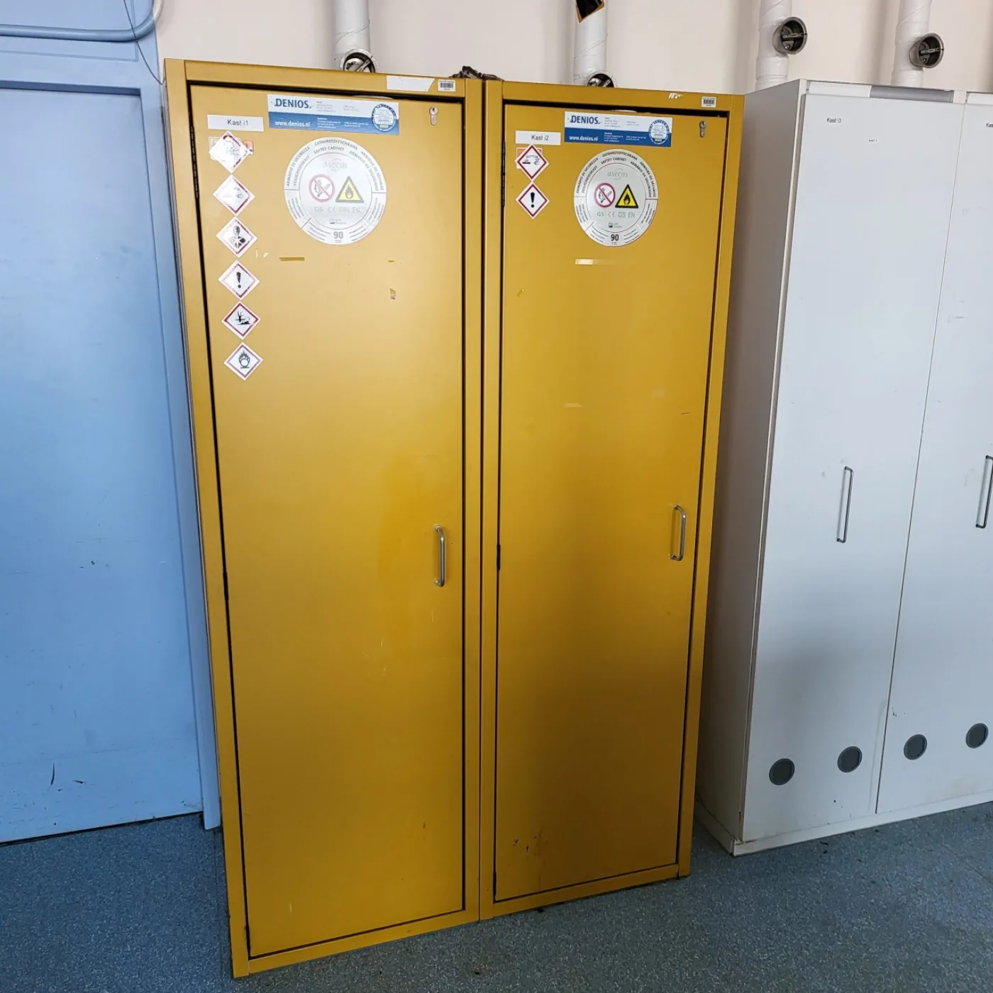 2078 - Used Asecos chemical storage cabinet - 1