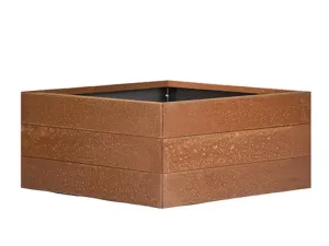 Bloembak Modulair Corten - 42 cm hoog