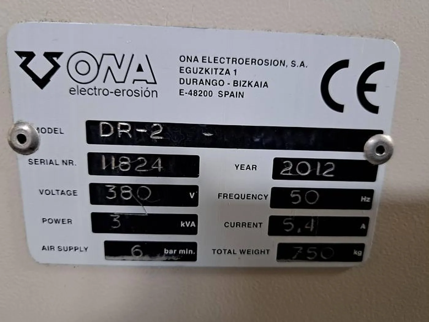 Microperfuração ONA DR2 - 1