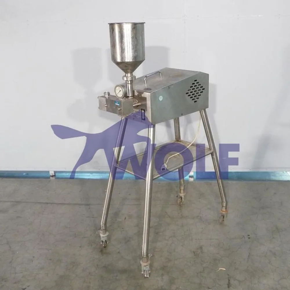 Labor-Homogenisator APV-SCHRÖDER - Type HS-2-Lub für ca. 450 Liter/Stunde.