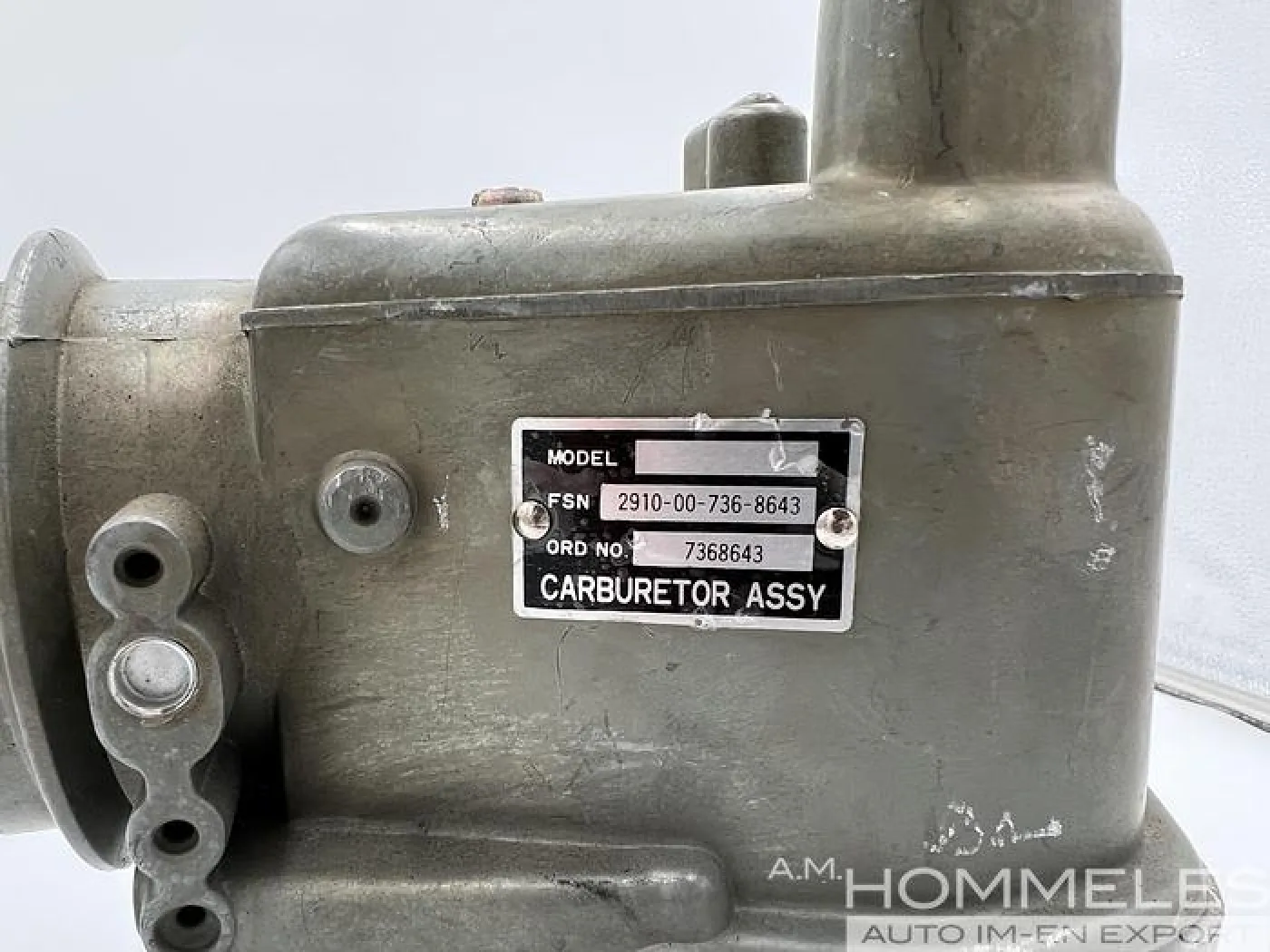 Carburetor Assy 2910-00-736-8643 - 5