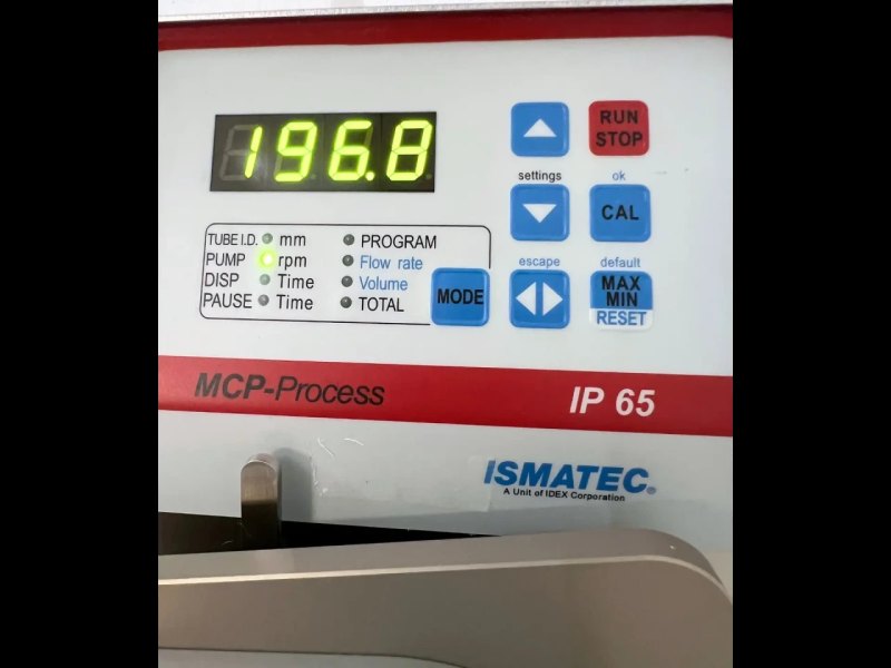 Ismatec MCP Process ISM915A Peristaltic Pump With Pump Head
