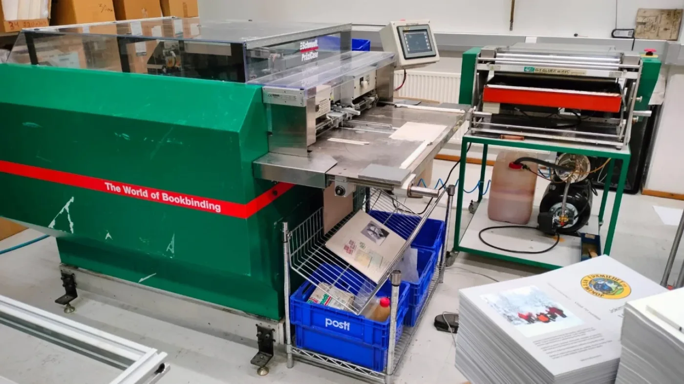Schmedt Pra bookbinding set of hard cover production machine - 5