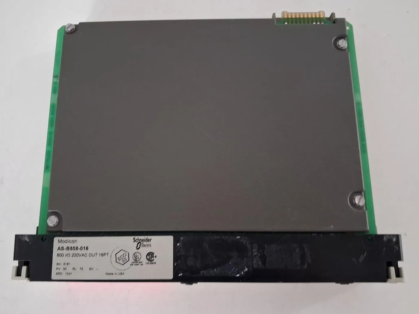 Modicon AS-B808-016 16-Point 230 VAC Output Module - 3