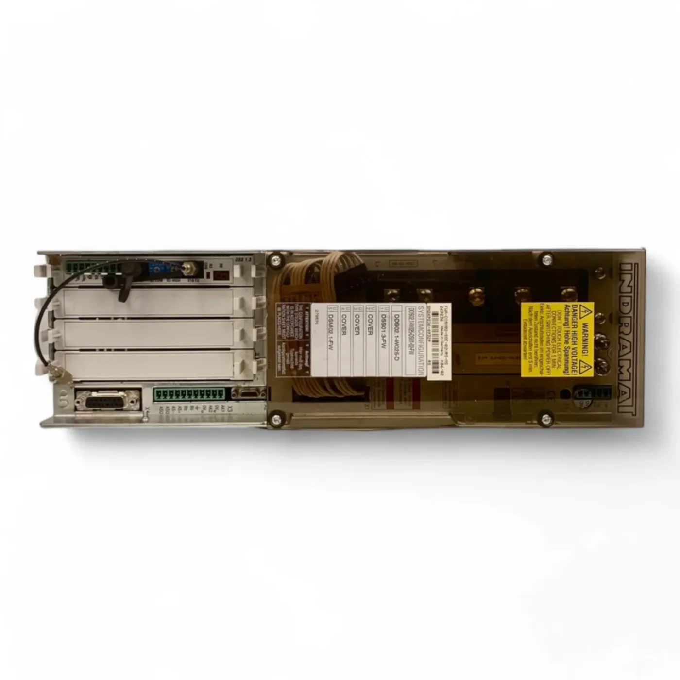 Indramat Rexroth Bosch DDS02.1W025-DS01-02-FW Antriebssteuerung - 3