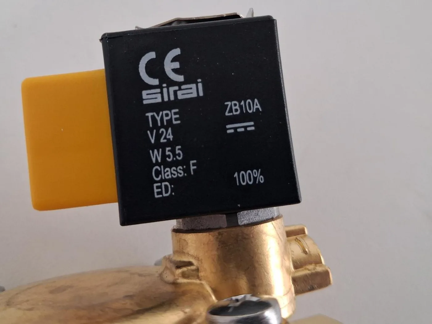 Sirai L182B01 Magnetventil G3/4 Messing - 6