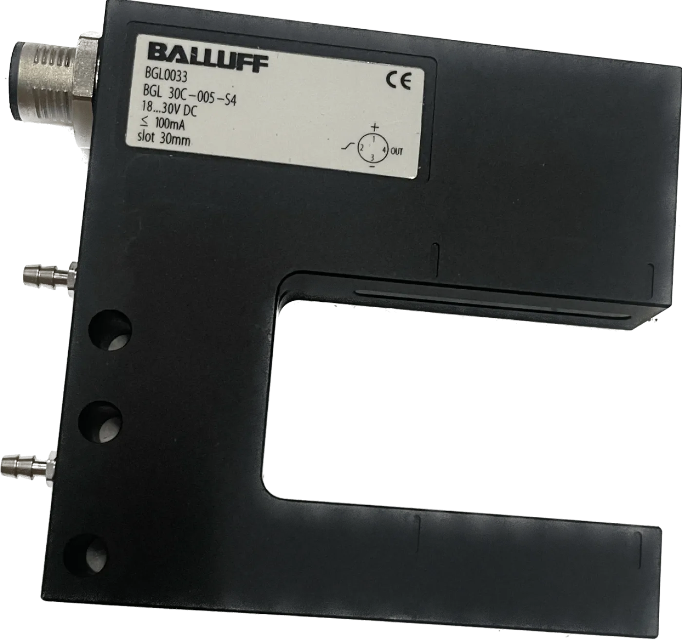 BALLUFF Gabellichtschranken im Metallgehäuse BGL 30C-005-S4 - 2