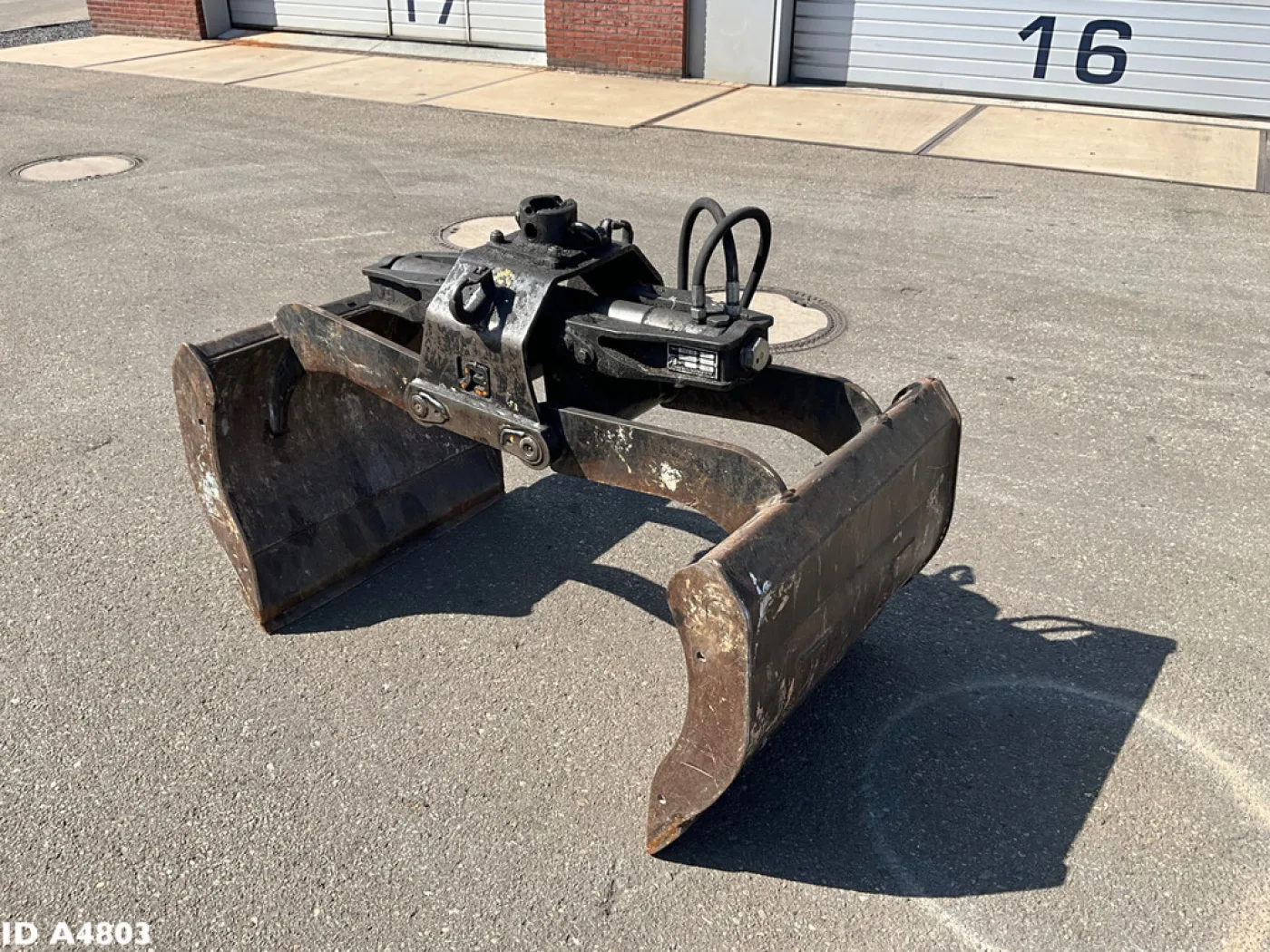 Bakker 0.4m³ schalenknijper - 2
