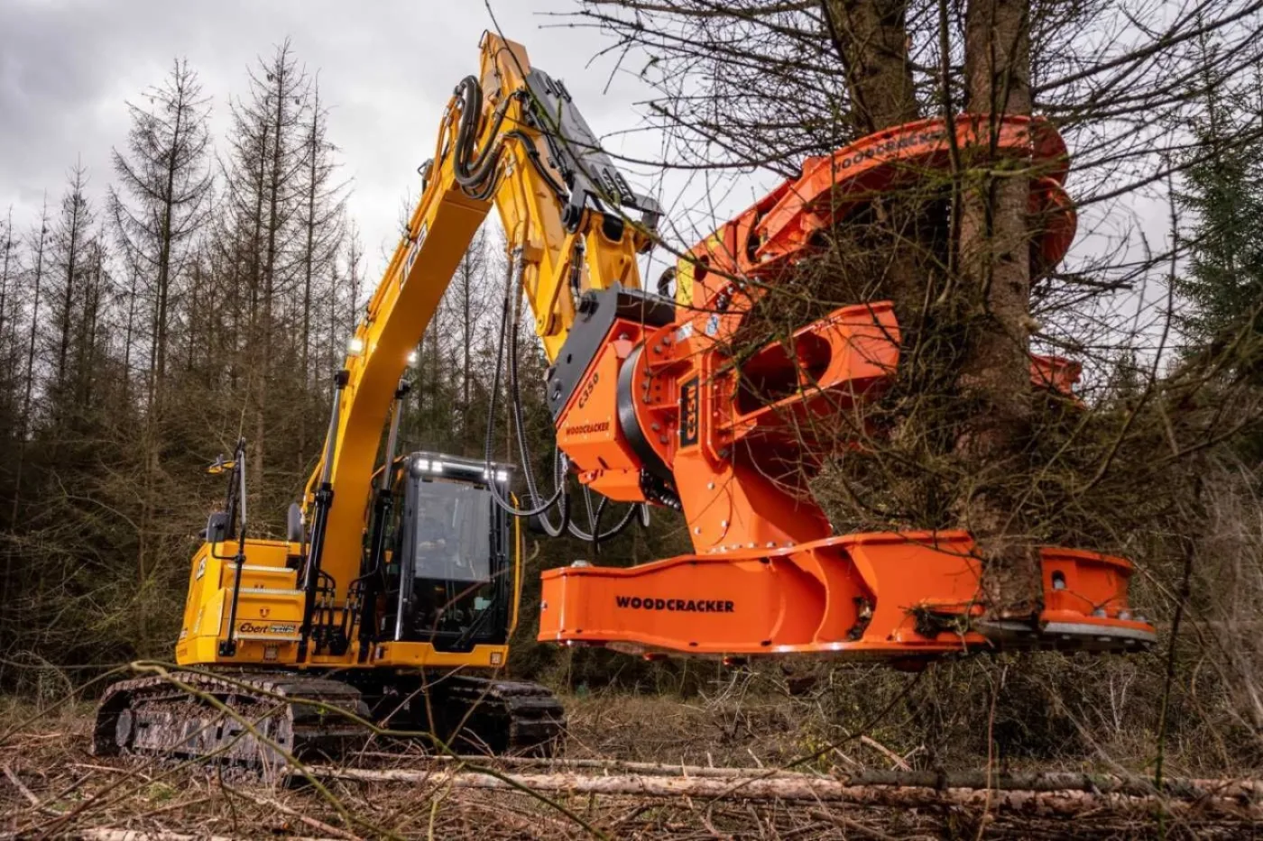 Westtech Woodcracker C350 Fällgreifer Baumschere - 7