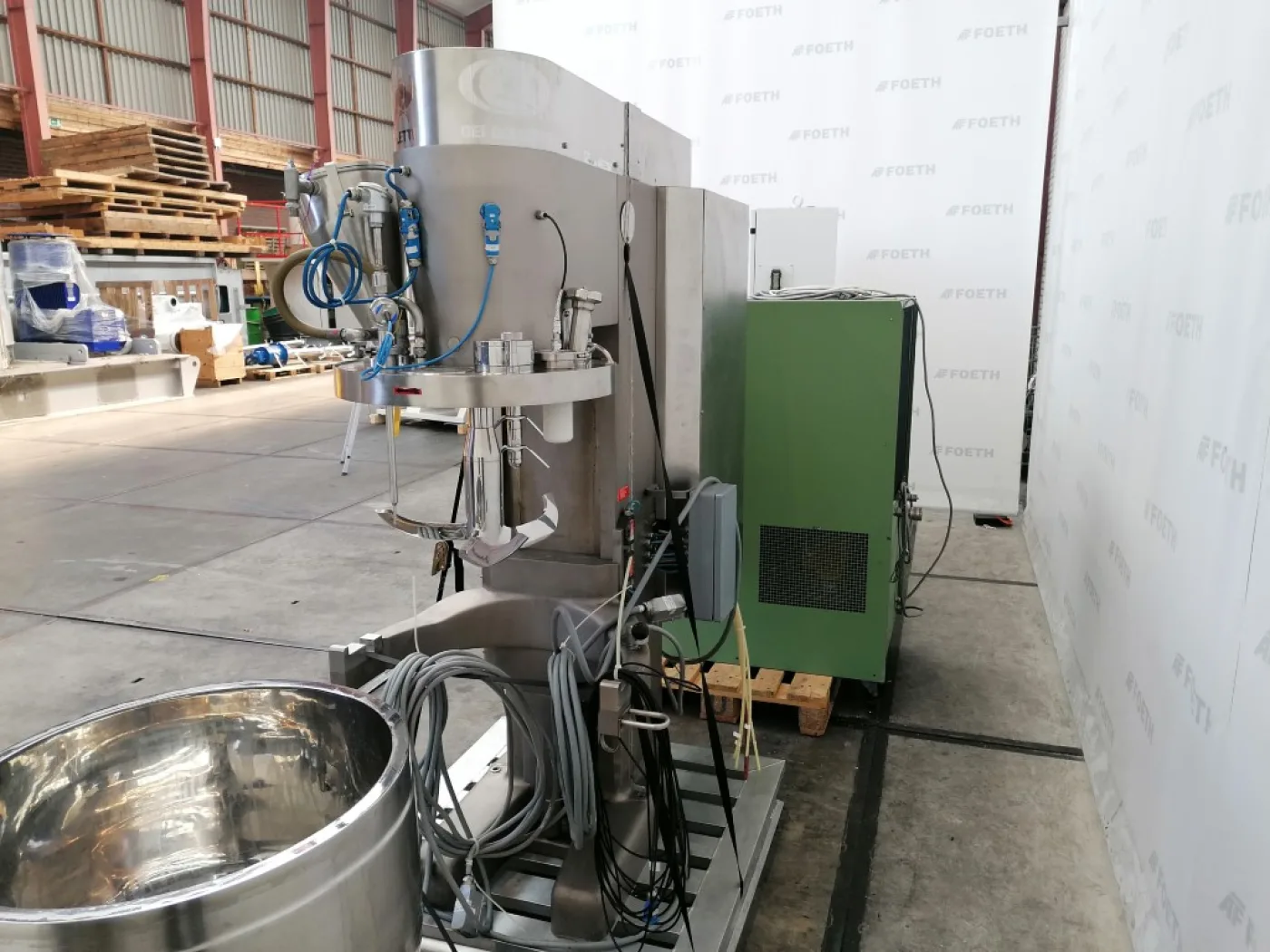 Collette GRAL 75 Vactron Microwave Drying and Solvent Recovery - Universal mixer - 7