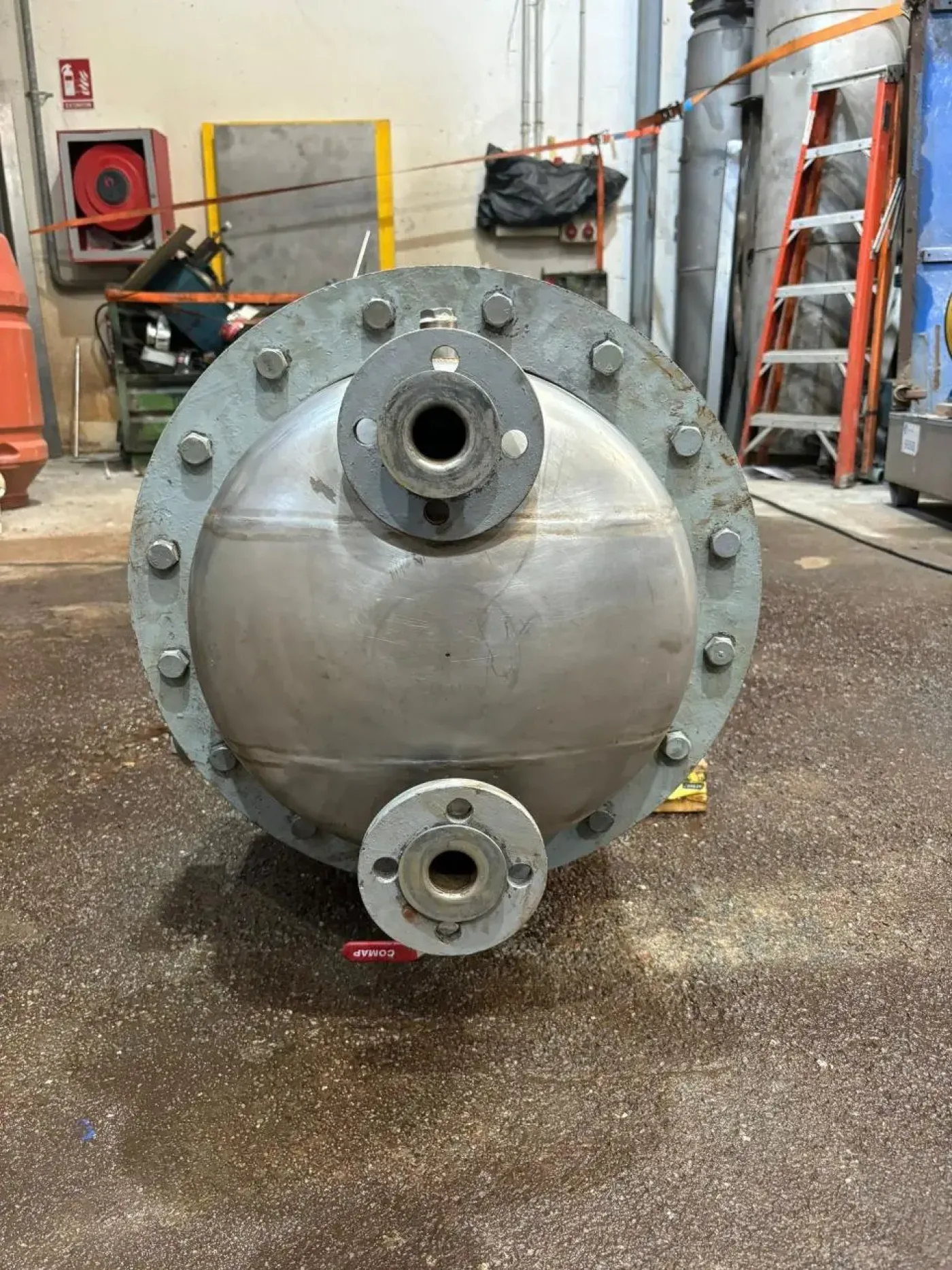 STAINLESS STEEL TUBULAR EXCHANGER 10 M2 - 6