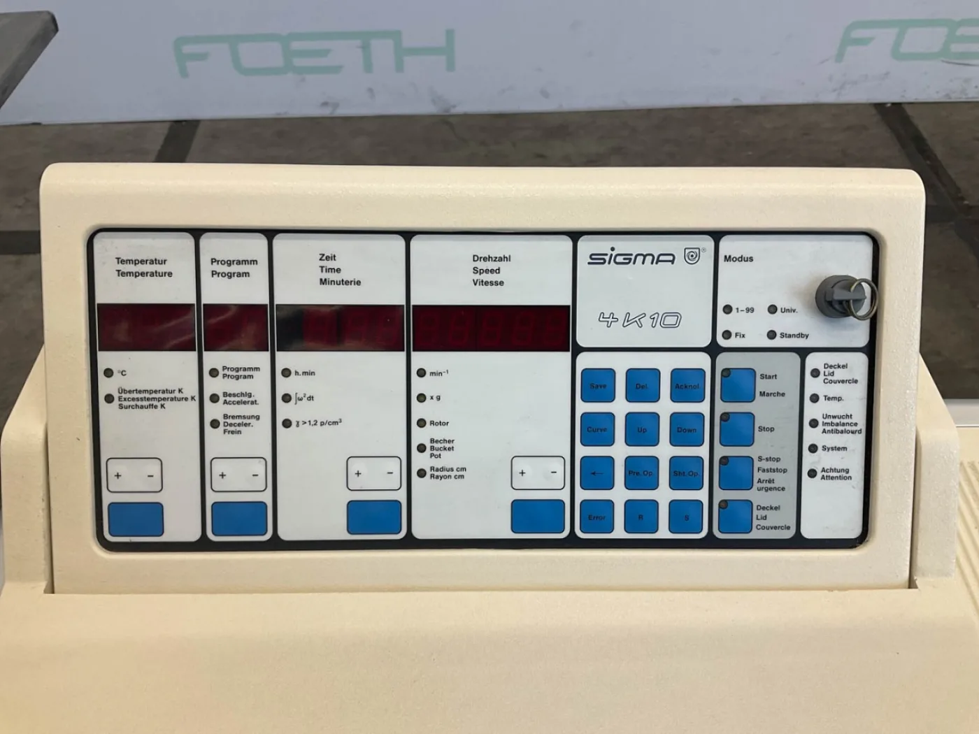 Sigma 4k10, Lab centrifuge - Miscellaneous - 6