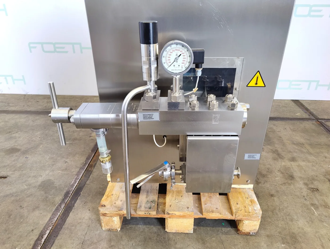 GEA Niro Ariete NS2006P - Kolben homogeniser - 4