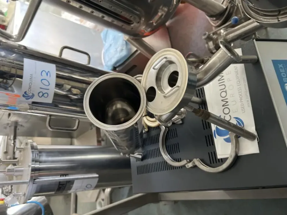 USED SARTORIUS 7P01QY25TCDFELB STAINLESS STEEL FILTER 3.6 LITERS