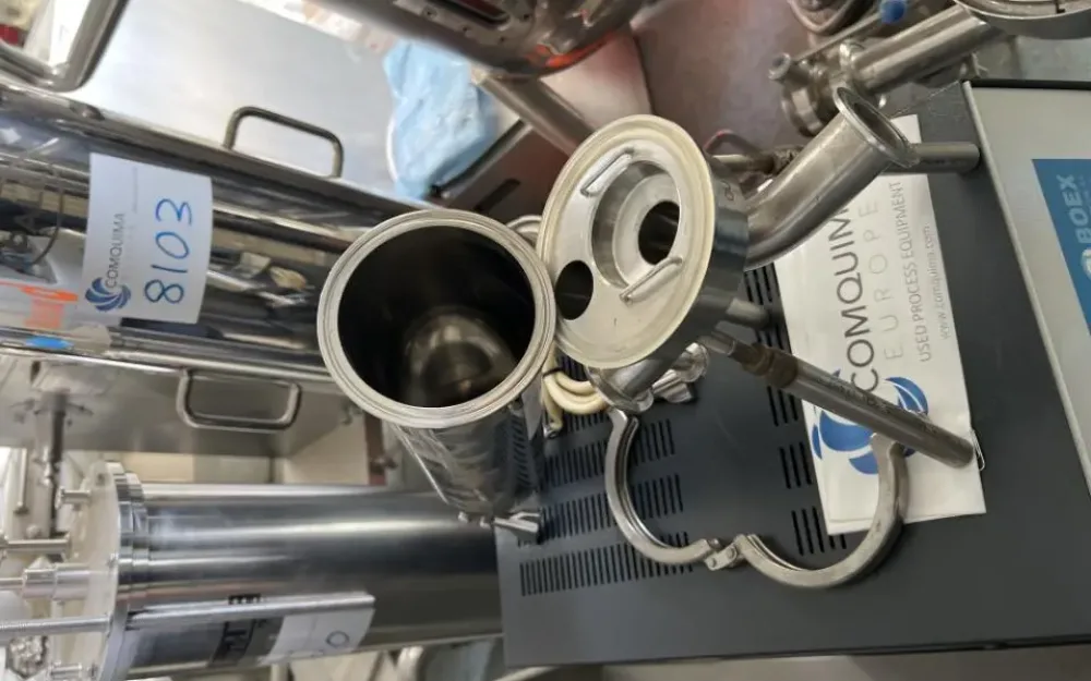 USED SARTORIUS 7P01QY25TCDFELB STAINLESS STEEL FILTER 3.6 LITERS