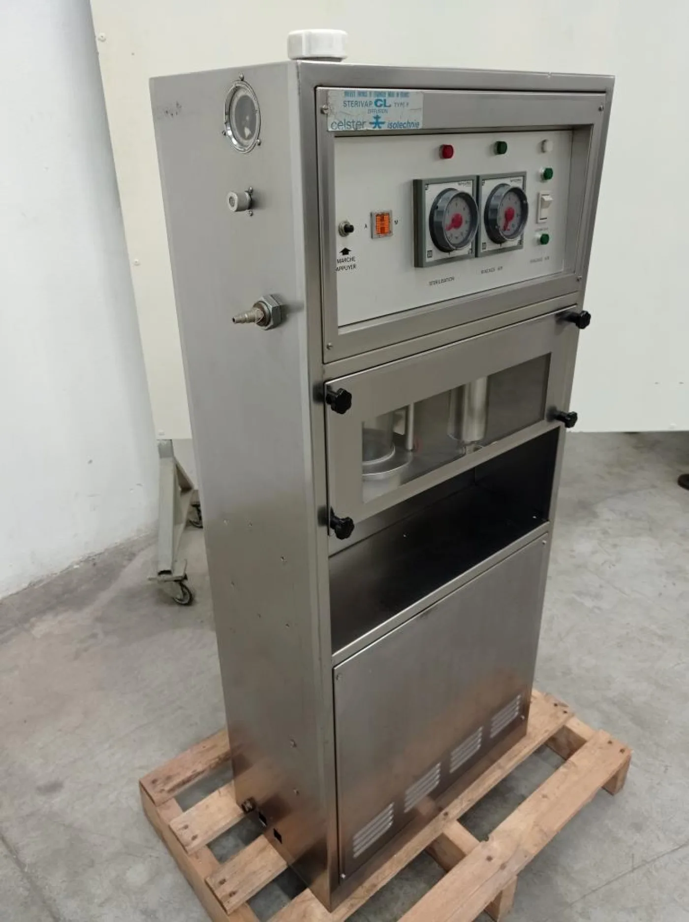 STERILIZZATORE A VAPORE – STERIVAP – MOD. P - 3