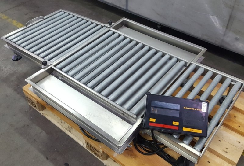 BILANCIA DIGITALE CON SISTEMA A RULLIERA – SARTORIUS MOD. F150S