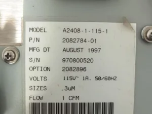 CONTATORE LASER DI PARTICELLE – MET ONE – MOD. A2408