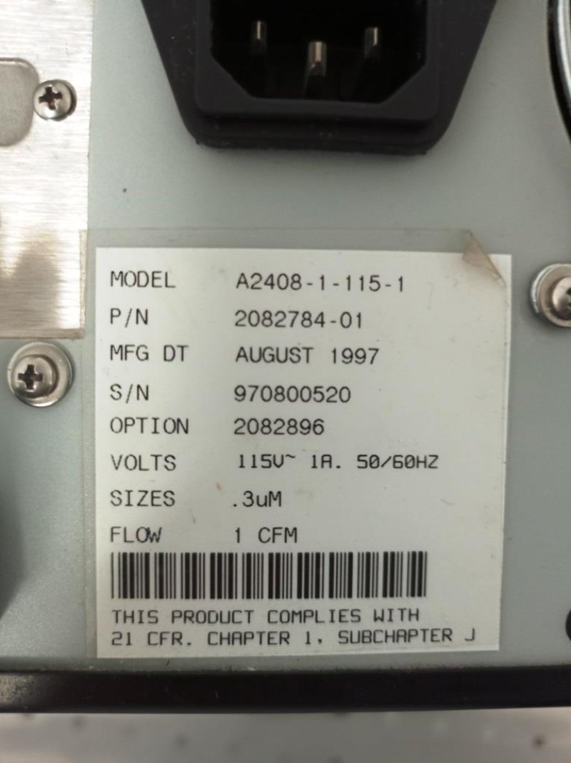 CONTATORE LASER DI PARTICELLE – MET ONE – MOD. A2408