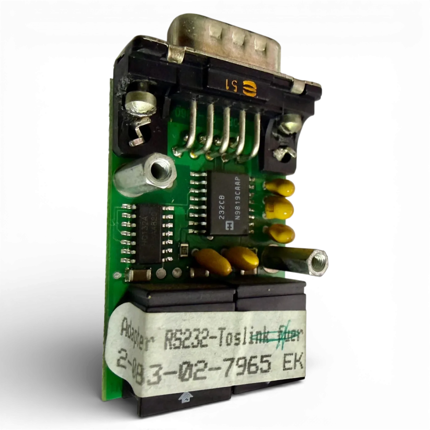 HOMAG Adapter RS232 Toslink fuer KEB F4 Art.-Nr. 2083027965-H00118913 - 5