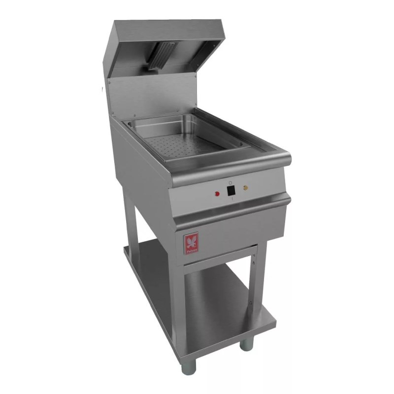 Falcon Dominator Plus Chip Scuttle on Fixed Stand E3405 - islandcatering