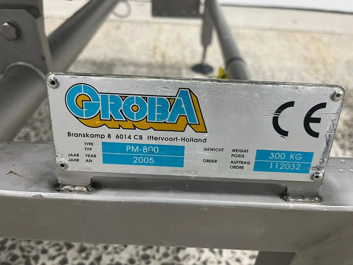 2005 Groba Mengtrommel, Type PM-800 - 6
