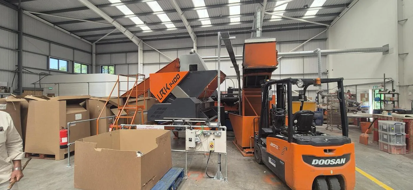 2020 Untha MR1500 Shredding and Granulation Line - 2