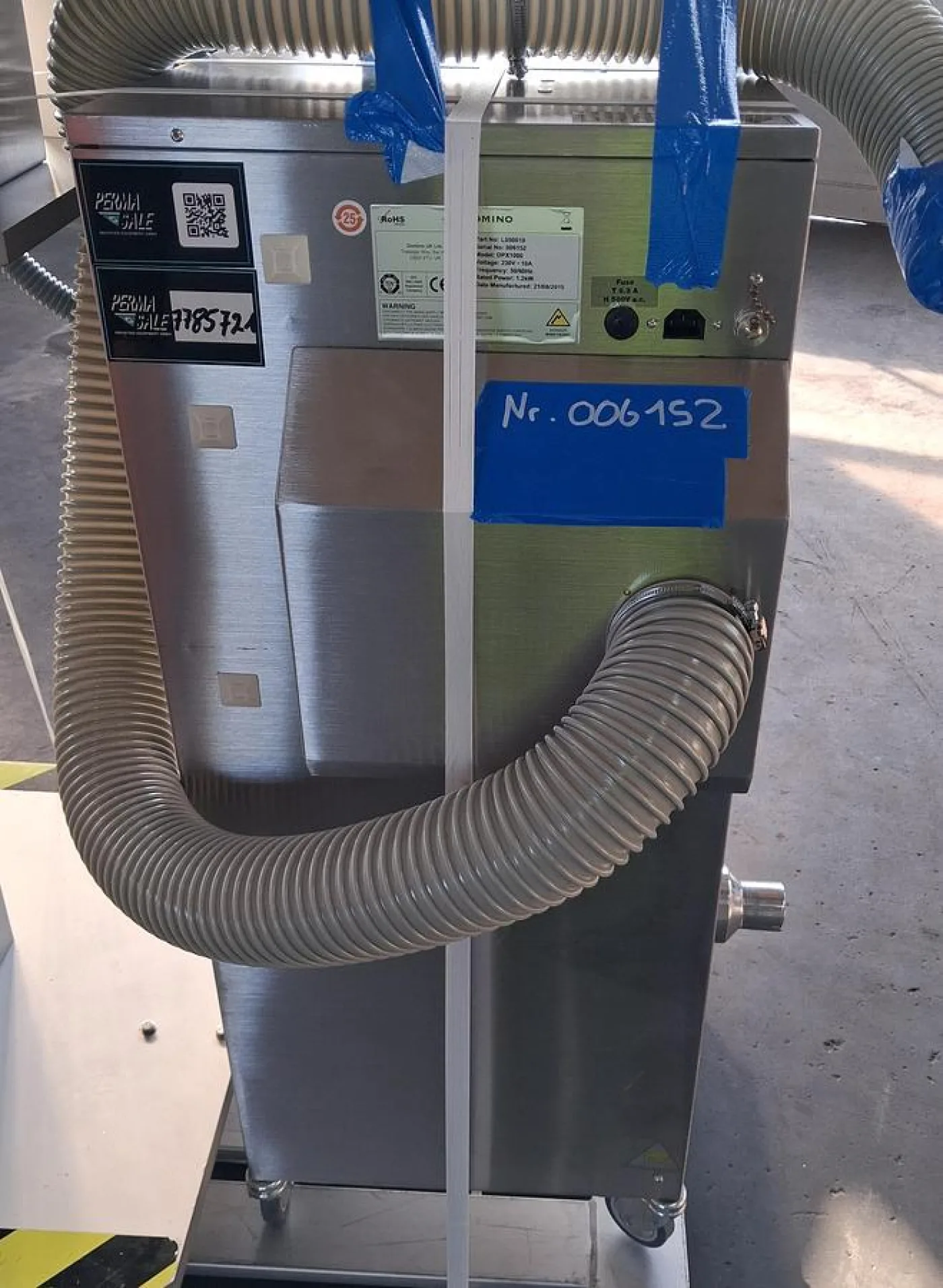 Domino DPX1000 Industrieller Absauger / Staubabsaugungssystem - 4