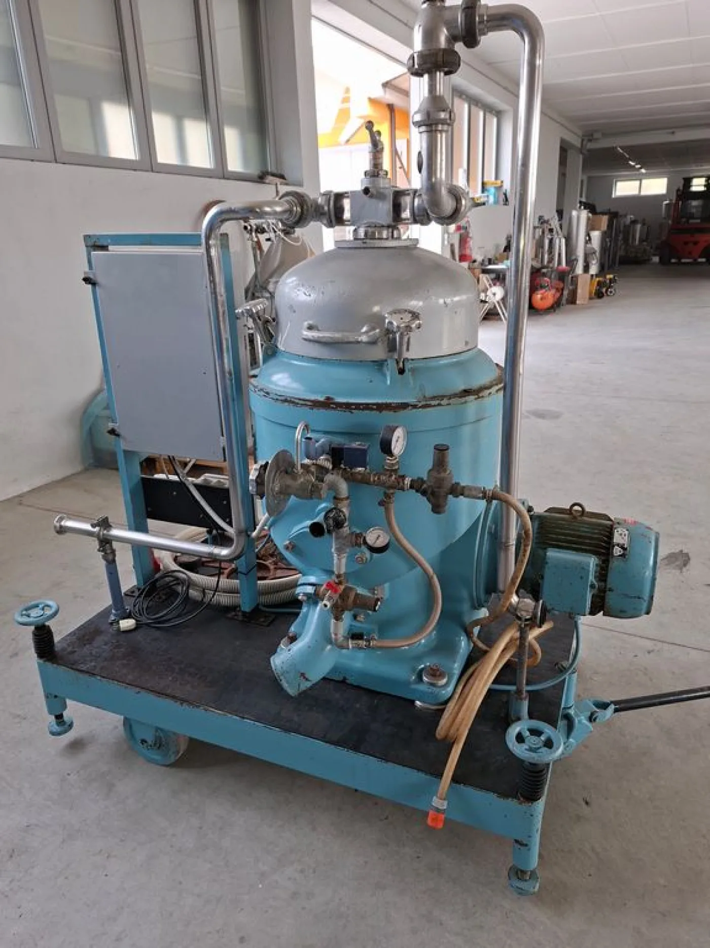 ALFA LAVAL CENTRIFUGE MODEL VNPX 207, SECOND-HAND MACHINE - 7