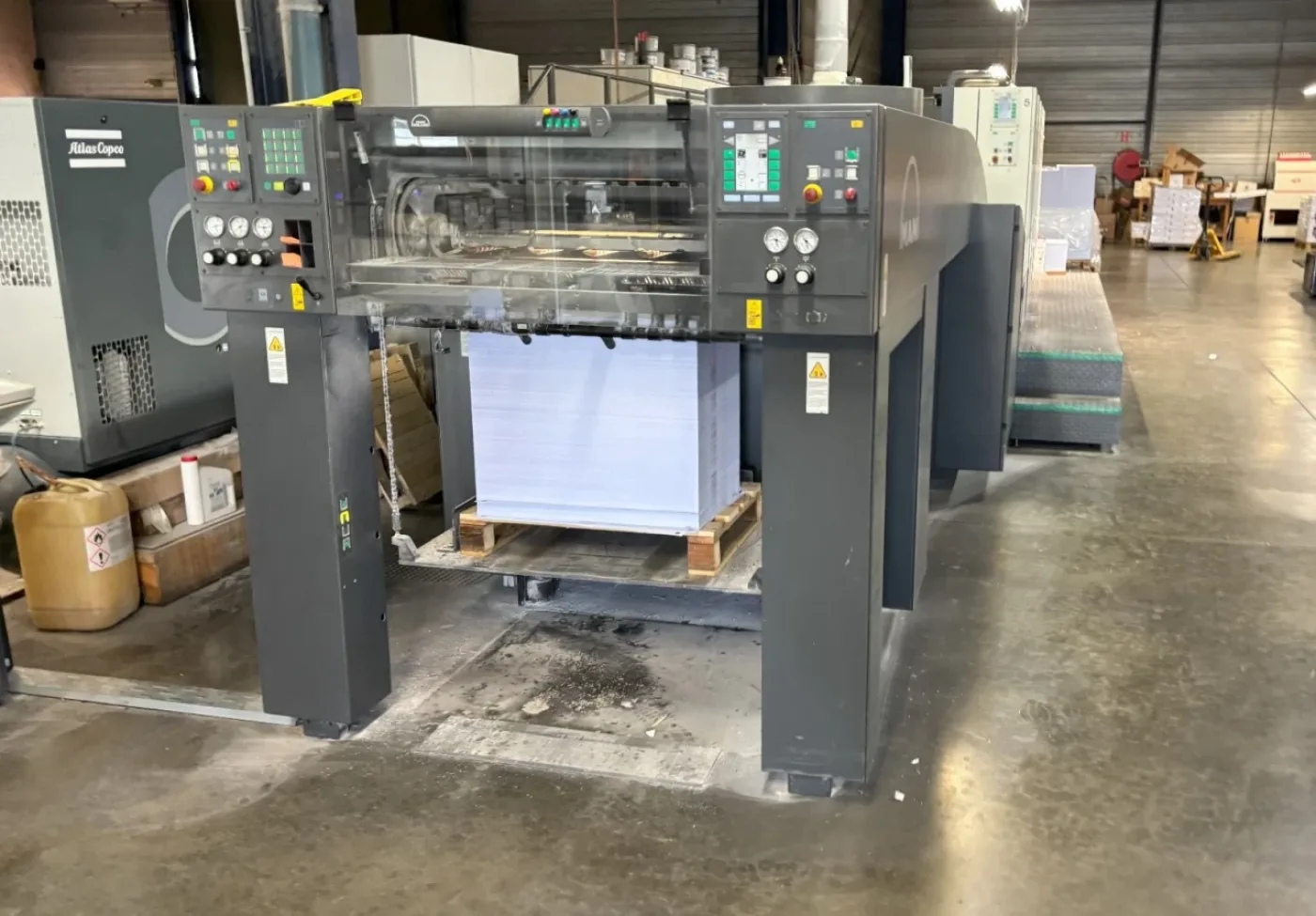 Roland 504 LV offset printing press - 3