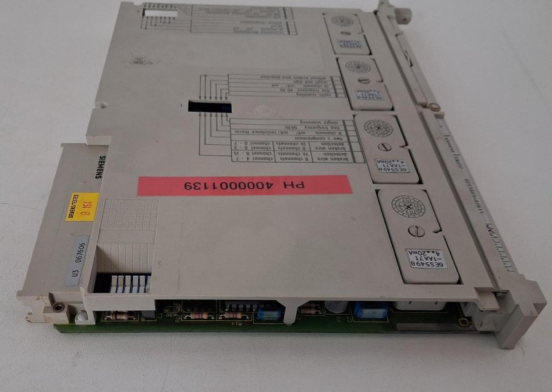 Siemens SIMATIC S5 6ES5498-1AA71 Analog-Eingabemodul