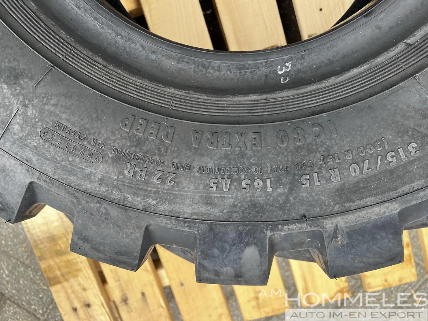 Continental 315/70R15 (300-15) 22PR - 8