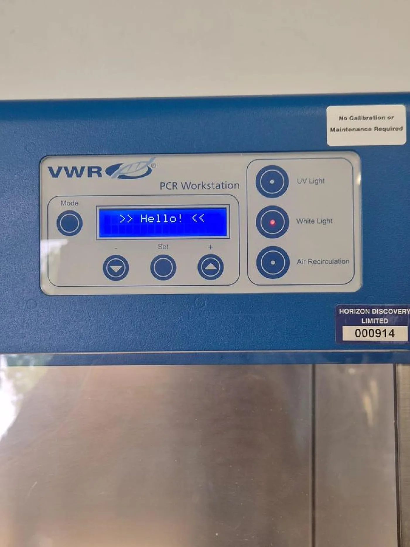 VWR PCR 732-2541 Workstation - 5