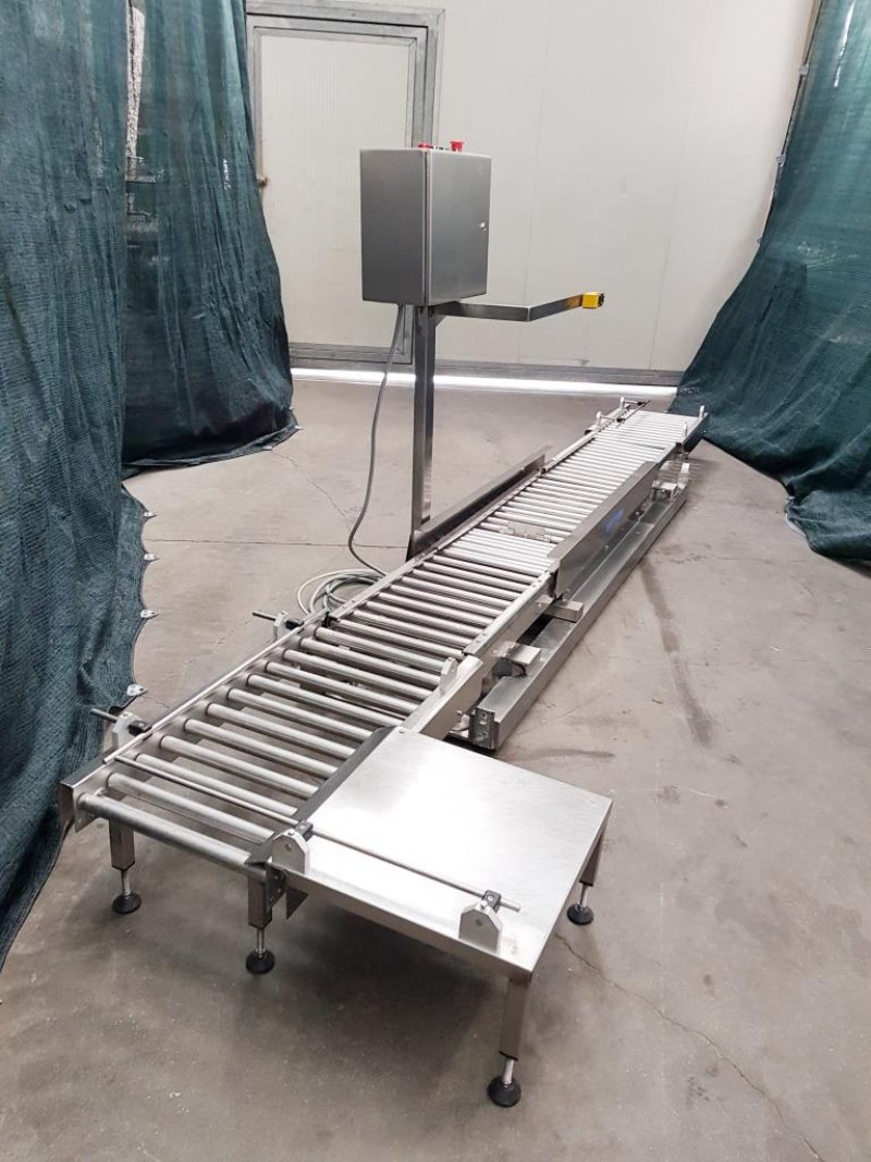 NASTRO CONVOGLIATORE A RULLI MOTORIZZATO CON SISTEMA BLOCCO – KRAMER