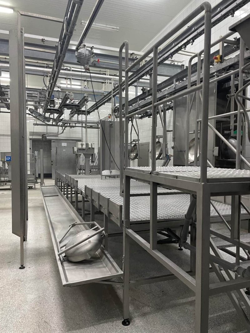 Pig slaughter line, Pek-Mont, 60 pph