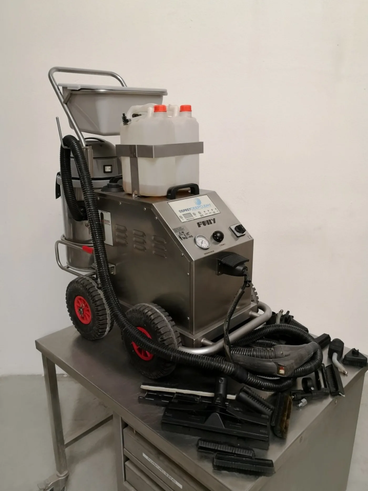 MACCHINA PER LA PULIZIA A VAPORE – OSPREY DEEPCLEAN – MOD. FURY - 2