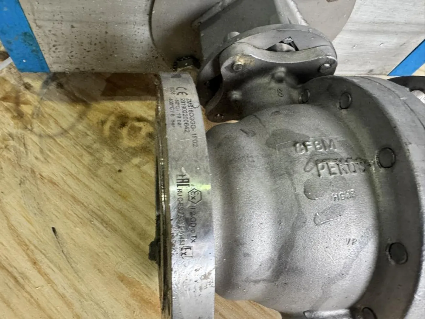 2019 EVAC / Max.-Air Technology Luftbereift actuated butterfly valve assembly - 3