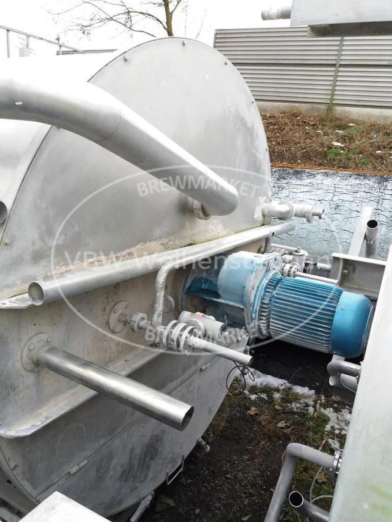 Kieselgur dosing vessel