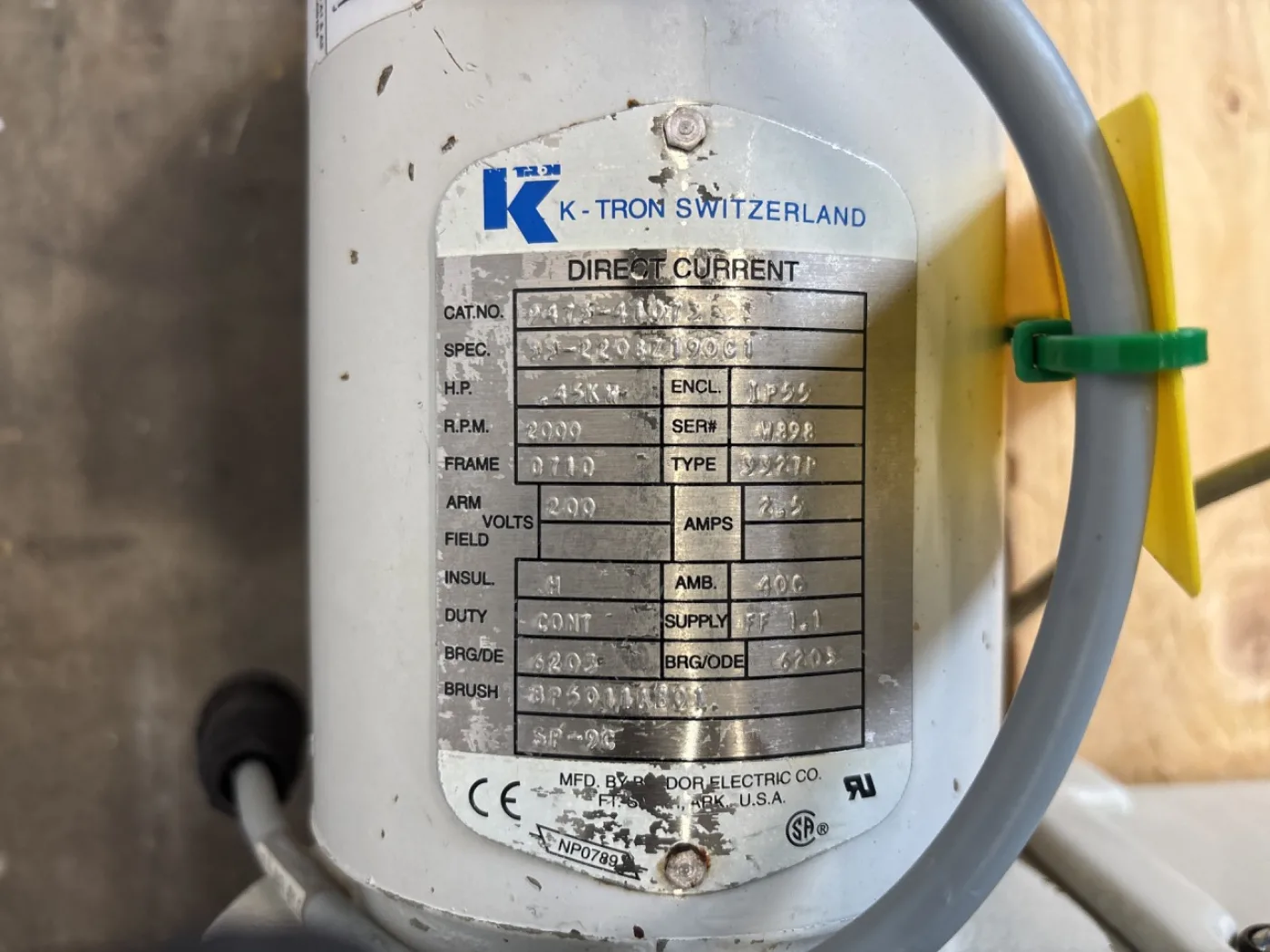 K Tron Soder K2M-T35 - Metering screw - 5