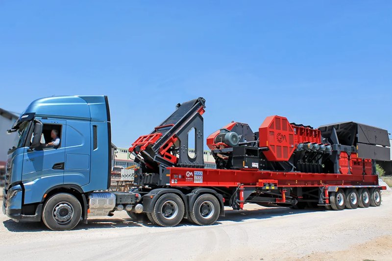 GNR-MC110 — Installation Mobile à Mâchoires sur Double Châssis