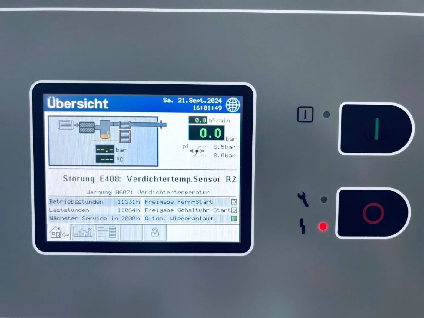 CompAir Schraubenkompressor L55-10W - 2